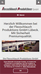 Mobile Screenshot of flexschlauch-luebeck.de